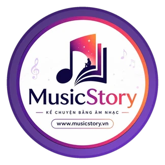 Logo nền tảng âm nhạc MUSICSTORY