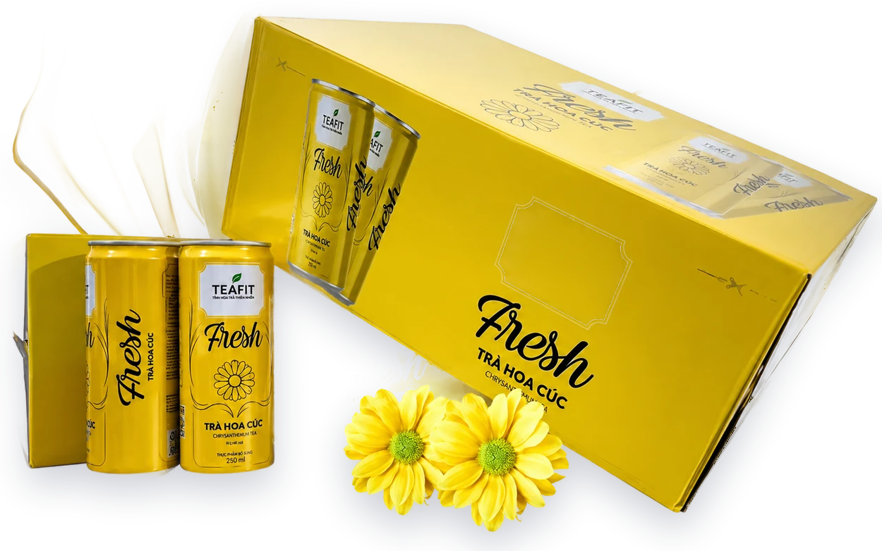 TEAFIT Fresh — Trà Hoa Cúc lon 250ml